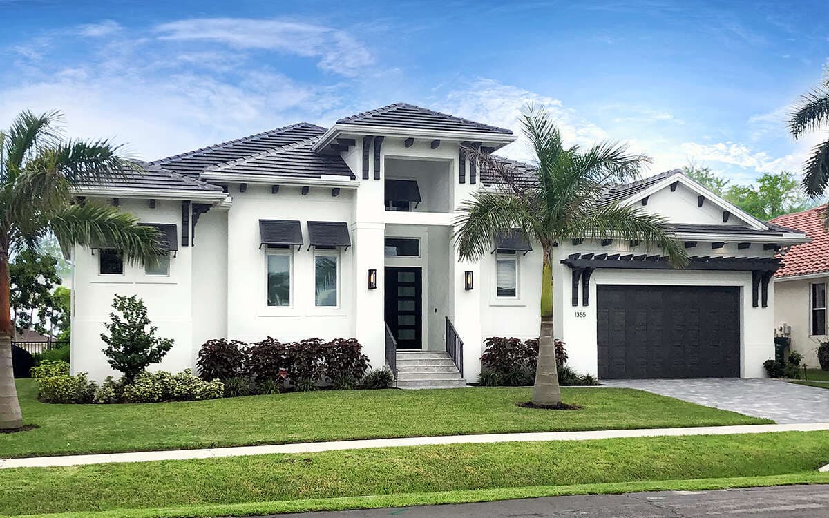 Beautiful modern luxury home showcasing KJB Construction quality